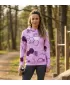Ženska vrhunska funkcionalna majica ALTISPORT VOJ/ALW037MI01 LILA