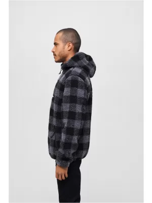 Muški sweatshirt BRANDIT BD5023 CRNA/SIVA