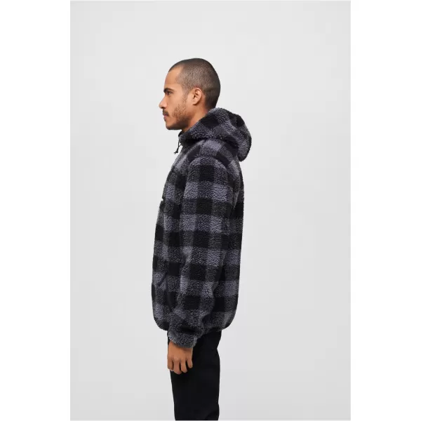  Muški sweatshirt BRANDIT BD5023 CRNA/SIVA 