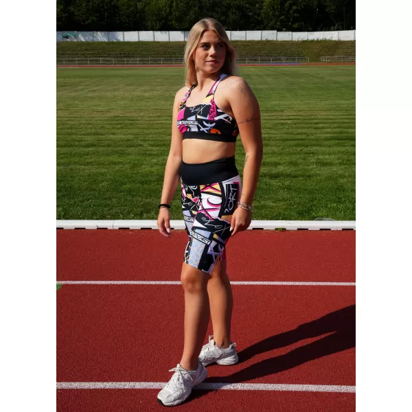  Ženski vrhunski sportski grudnjak ALTISPORT VOJ/ALW041POD01 CRNA 