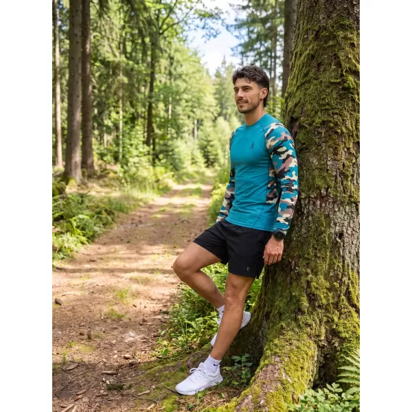  Muška premium funkcionalna kompresijska majica ALTISPORT VOJ/ALM038TR03 KEROZIN/SMEĐA 