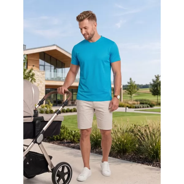  Funkcionalna muška majica ALTISPORT NoPrint NP/ALM421 TIRKIZ 