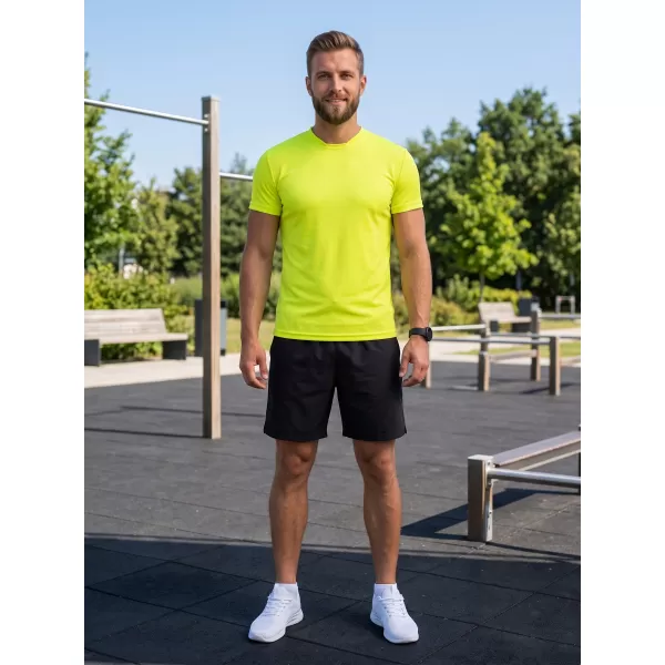 Funkcionalna muška majica ALTISPORT NoPrint NP/ALM421 NEON ŽUTA 