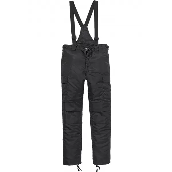  Hlače BRANDIT THERMAL DUNGAREES BD1012 CRNI 