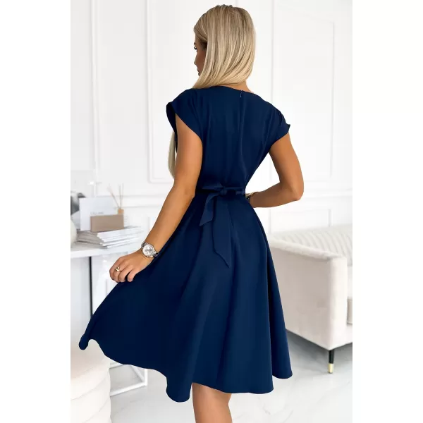  Haljina NUMOCO SCARLETT 348-6 PLAVI 