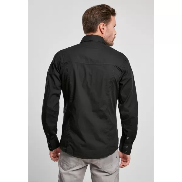  Košulja BRANDIT SLIM WORKER BD4005 CRNI 