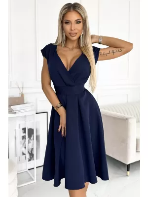 Haljina NUMOCO SCARLETT 348-6 PLAVI