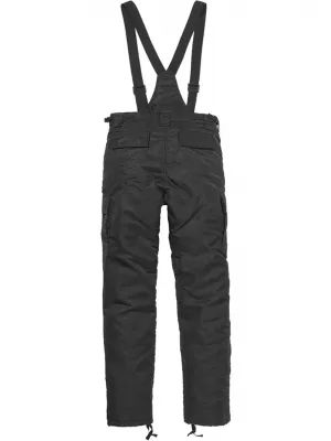 Hlače BRANDIT THERMAL DUNGAREES BD1012 CRNI