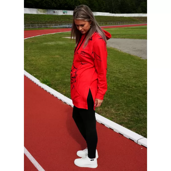  Ženska vrhunska funkcionalna majica ALTISPORT VOJ/ALW035MI03 CRVENA 