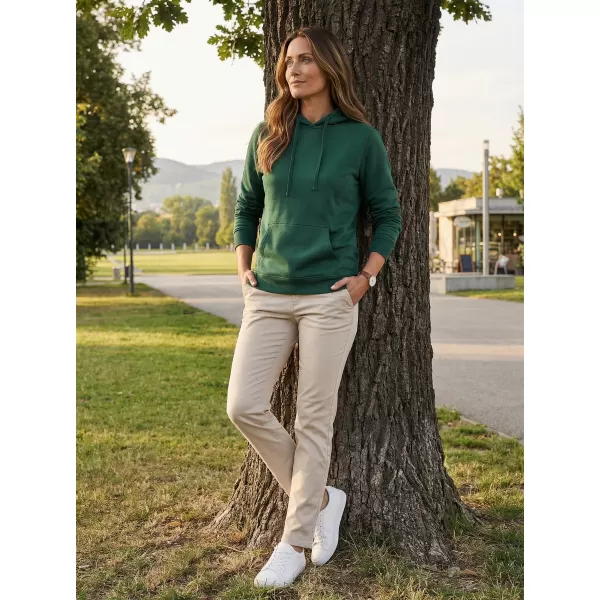  Ženski sweatshirt ALTISPORT NoPrint NP/ALW597NJ TAMNO ZELENA 