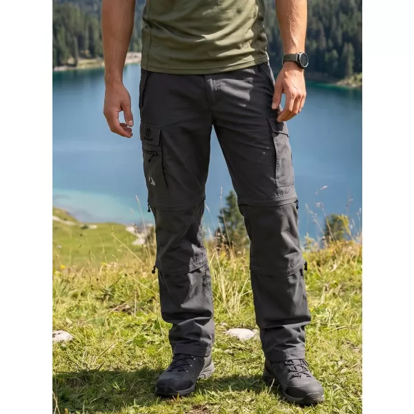  Hlače BRANDIT SAVANNAH REMOVABLE BD1011 CRNI 