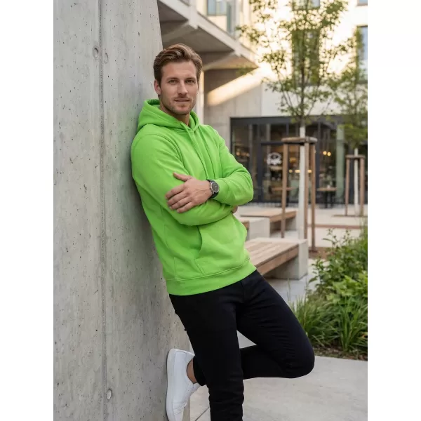  Muški sweatshirt ALTISPORT NoPrint NP/ALM697NJ ZELENA LIMETA 