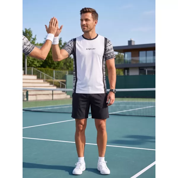  Muška funkcionalna premium majica ALTISPORT VOJ/ALM043TR01 BIJELA 