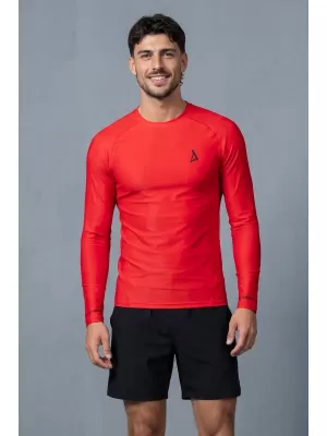 Muška premium funkcionalna kompresijska majica ALTISPORT VOJ/ALM000TR03 CRVENA
