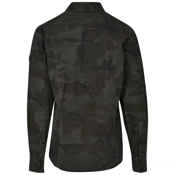  Košulja BRANDIT SLIM WORKER BD4005 MASLINA 