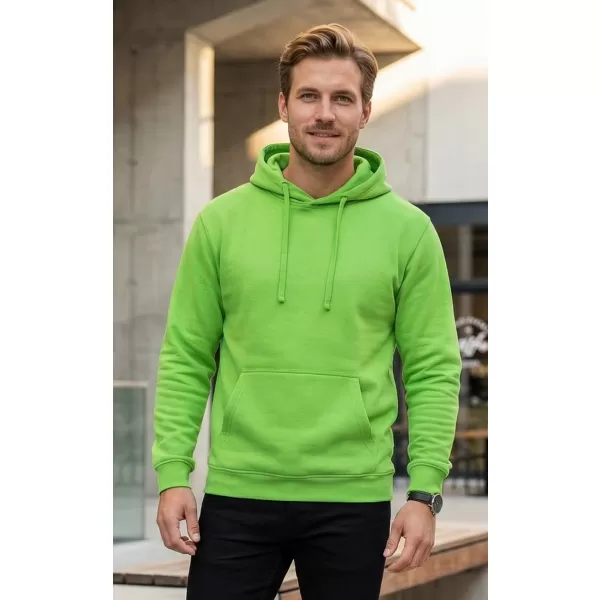  Muški sweatshirt ALTISPORT NoPrint NP/ALM697NJ ZELENA LIMETA 