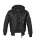 Jakna BRANDIT HOODED MA BD3150 CRNI