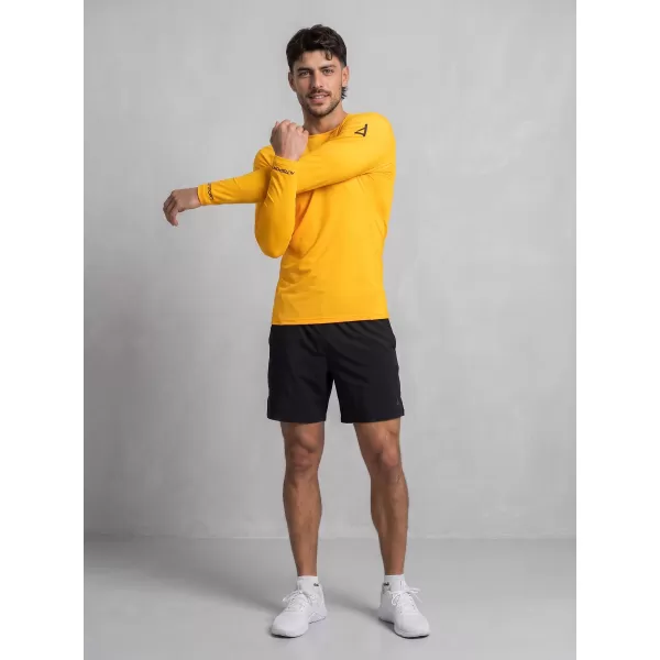  Muška premium funkcionalna kompresijska majica ALTISPORT VOJ/ALM000TR03 NARANČASTA 