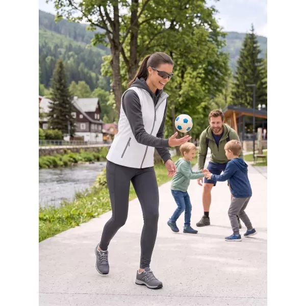  Ženski softshell prsluk ALTISPORT NoPrint NP/ALW7211NJ BIJELO/BIJELO 