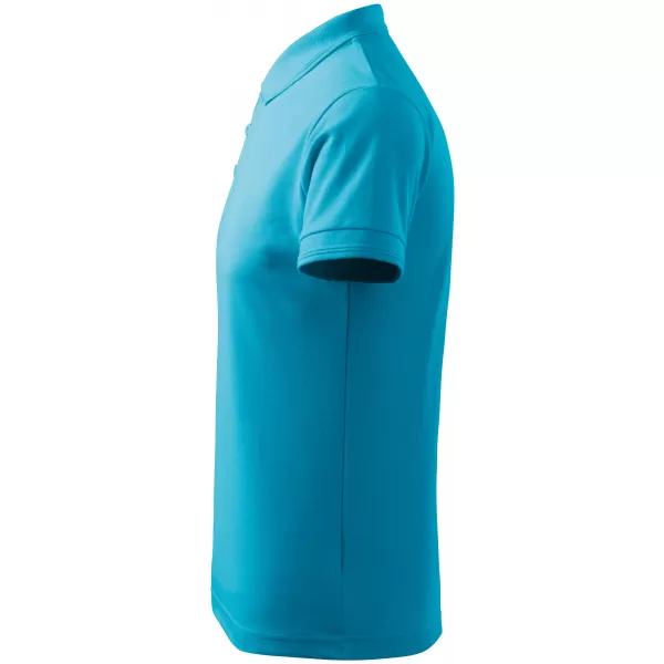  Muška majica s kragnom ALTISPORT NoPrint NP/ALM302 TIRKIZ 