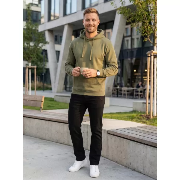  Muški sweatshirt ALTISPORT NoPrint NP/ALM697NJ MASLINA 