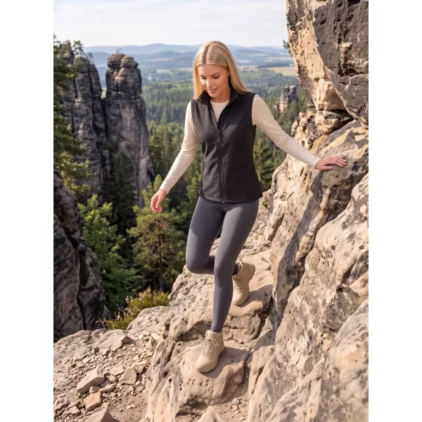  Ženski softshell prsluk ALTISPORT NoPrint NP/ALW7211NJ CRNO/CRNO 