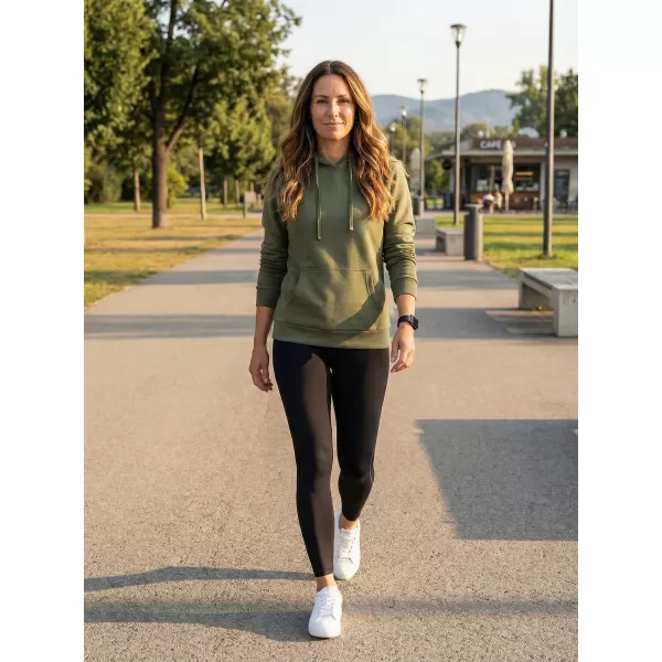  Ženski sweatshirt ALTISPORT NoPrint NP/ALW597NJ MASLINA 