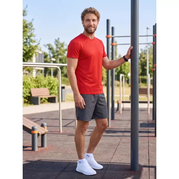  Funkcionalna muška majica ALTISPORT NoPrint NP/ALM421 CRVENA 