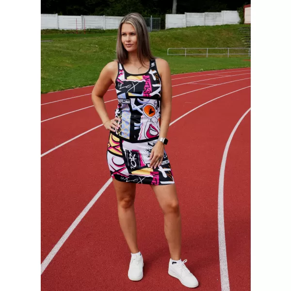  Ženska funkcionalna prsluk haljina ALTISPORT VOJ/ALW041SAT01 CRNA 