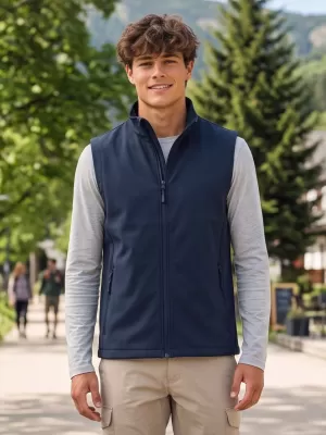 Muški softshell prsluk ALTISPORT NoPrint NP/ALM8211NJ MORNARICA/MORNARICA