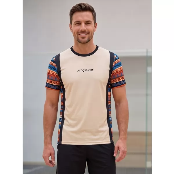  Muška funkcionalna premium majica ALTISPORT VOJ/ALM043TR01 BEŽ 