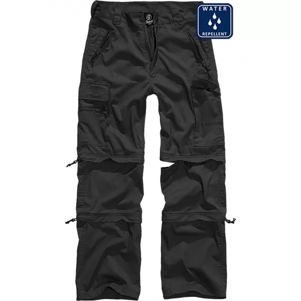  Hlače BRANDIT SAVANNAH REMOVABLE BD1011 CRNI 