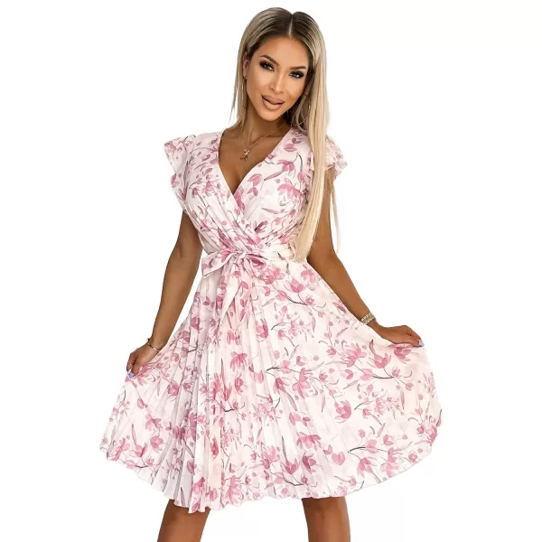  Haljina NUMOCO POLINA 374-6 RUŽIČASTI 
