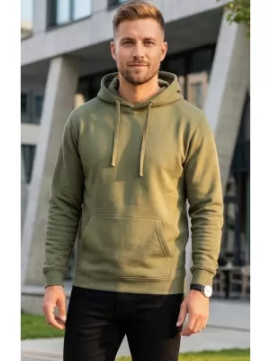 Muški sweatshirt ALTISPORT NoPrint NP/ALM697NJ MASLINA