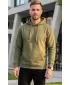 Muški sweatshirt ALTISPORT NoPrint NP/ALM697NJ MASLINA