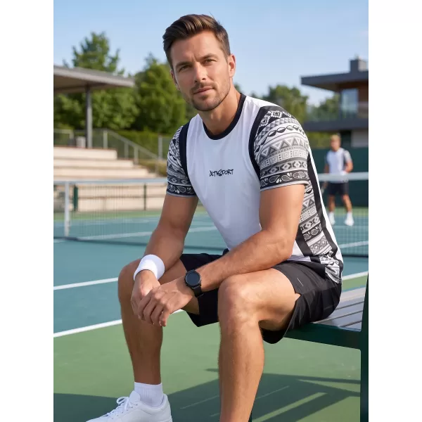  Muška funkcionalna premium majica ALTISPORT VOJ/ALM043TR01 BIJELA 