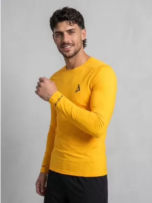 Muška premium funkcionalna kompresijska majica ALTISPORT VOJ/ALM000TR03 NARANČASTA