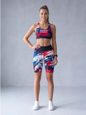 Ženske premium funkcionalne tajice iznad koljena ALTISPORT VOJ/ALW036LEG02 ČEŠKI