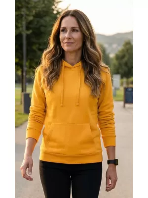 Ženski sweatshirt ALTISPORT NoPrint NP/ALW597NJ ZLATNO ŽUTA