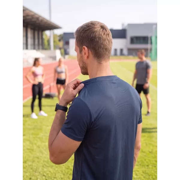  Funkcionalna muška majica ALTISPORT NoPrint NP/ALM421 TAMNOPLAVA 