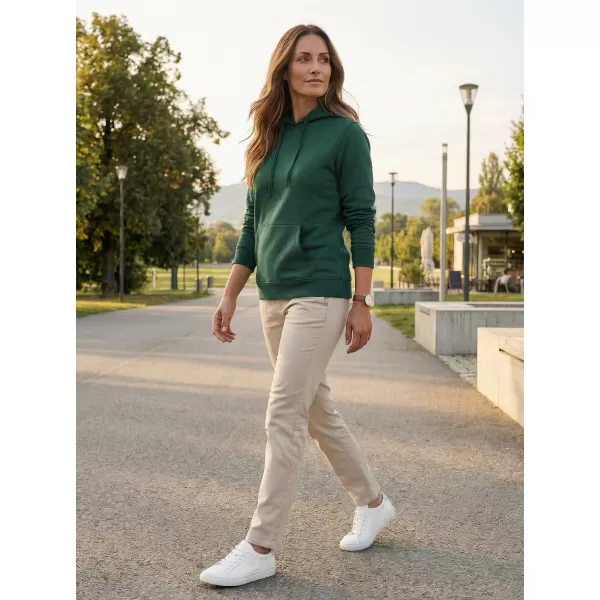  Ženski sweatshirt ALTISPORT NoPrint NP/ALW597NJ TAMNO ZELENA 
