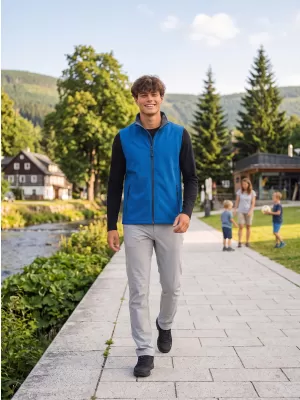 Muški softshell prsluk ALTISPORT NoPrint NP/ALM8211NJ NAUTIČKO PLAVA/MORNARSKA