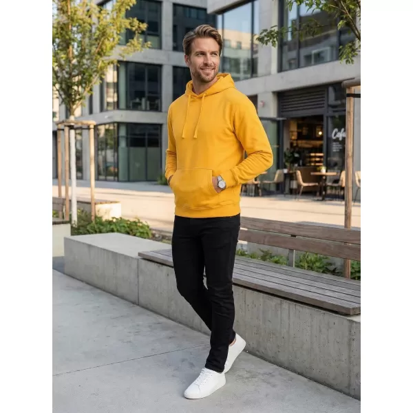  Muški sweatshirt ALTISPORT NoPrint NP/ALM697NJ ZLATNO ŽUTA 