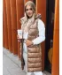 Prsluk DSTREET GANTINI TY3741 KARAMELA