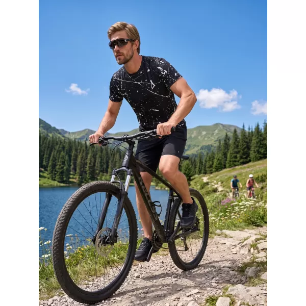  Muška funkcionalna premium majica ALTISPORT VOJ/ALM034TR01 CRNA 