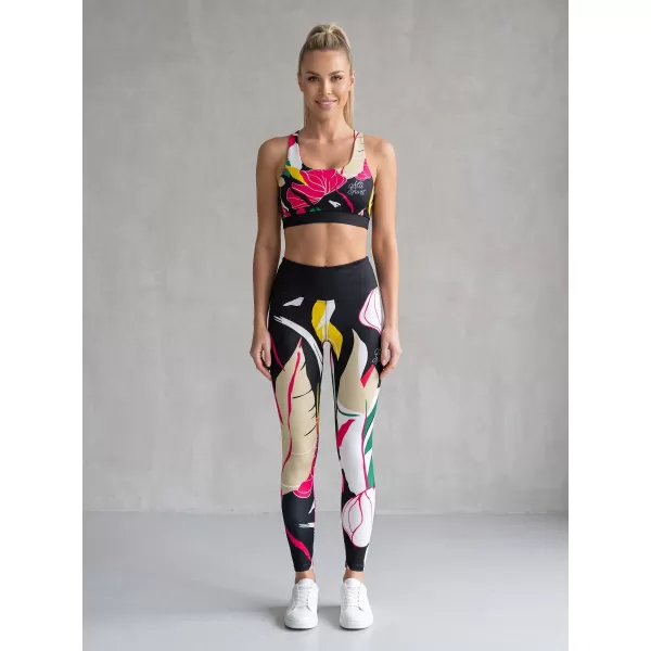  Ženske duge premium funkcionalne tajice ALTISPORT VOJ/ALW042LEG01 CRNA 