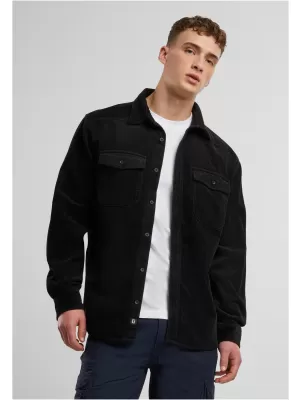Košulja BRANDIT CORDUROY CLASSIC BD4035 CRNI
