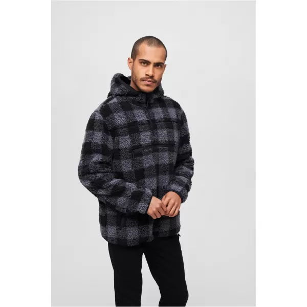  Muški sweatshirt BRANDIT BD5023 CRNA/SIVA 