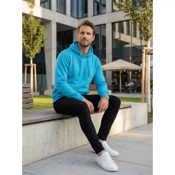  Muški sweatshirt ALTISPORT NoPrint NP/ALM697NJ TIRKIZ 