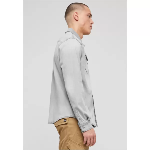  Košulja BRANDIT RILEY DENIM BD4020 SIVA 